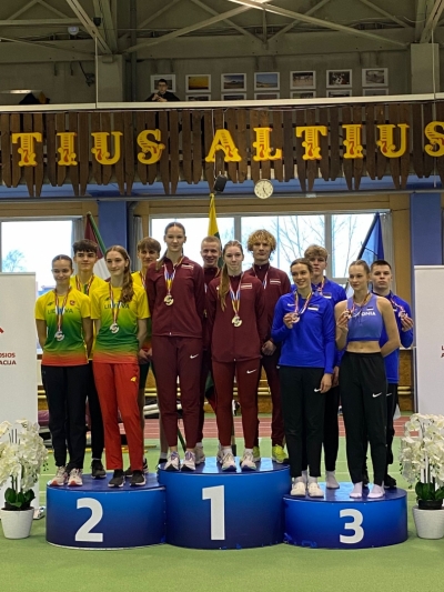 Latvija U18, 4x400, Melderis Toms