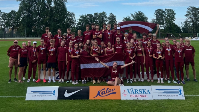Latvijas U-18 izlase vieglatlētikā, ĀBJSS, Melderis, Ozola