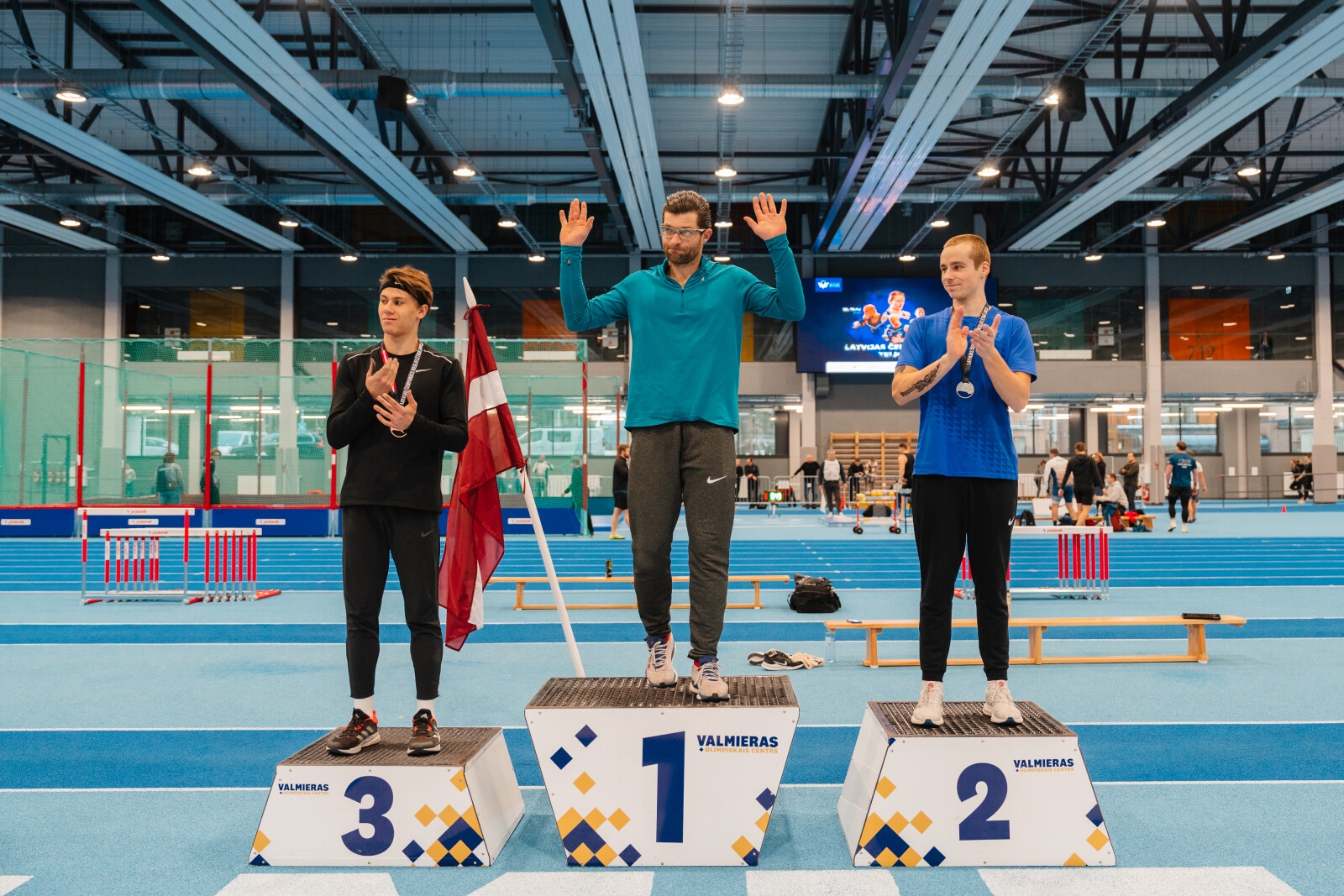 Liepam un Avsiščeram bronzas medaļas Latvijas čempionātā vieglatlētikā telpās