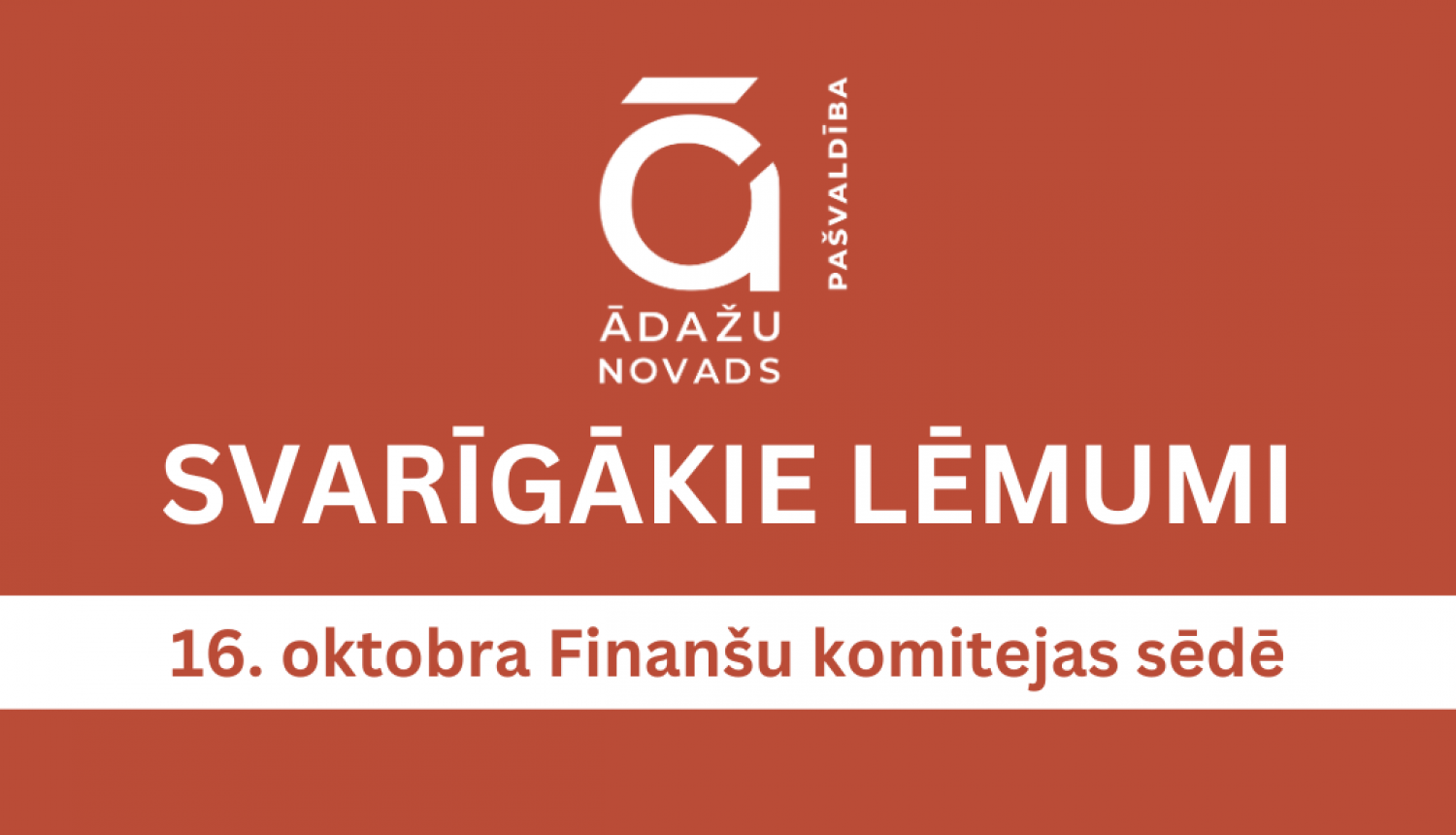 FK 16.10.2024. svarīgākais komitejā